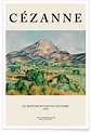 Cézanne - La Montagne Sainte-Victoire Poster | JUNIQE
