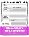 Elementary Book Reports Made Easy | Book report templates, Book report ...