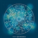Horóscopo signos del zodiaco ilustración - Descargar vector