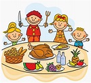 Cartoon Turkey Dinner - Cliparts.co