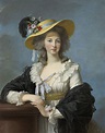The Duchesse de Polignac Wearing a Straw Hat - 1000Museums | Marie ...