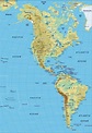 Map of America, map of the world physical (General Map / Region of the ...