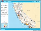 Landkarte von Kalifornien : Weltkarte.com - Karten und Stadtpläne der Welt
