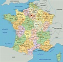 France Map - Guide of the World
