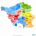 StepMap - Orts und Stadtteile im Kreis Neunkirchen - Landkarte für ...