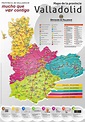 Mapa De La Provincia De Valladolid - Productos Recomendados