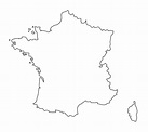 ⊛ Mapa de Francia ·🥇 Político & Físico Para Imprimir | Colorear