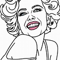 Marilyn Monroe: Desenhos Para Imprimir e Colorir, Uma Experiência Única!