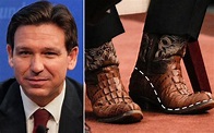 Ron DeSantis is wearing height-boosting boots, experts claim