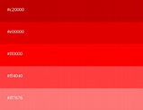 Paletas de color Rojo [códigos + combinaciones]
