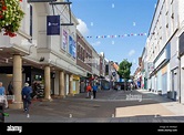 Pedestrianised Union Street, Aldershot, Hampshire, England, United ...