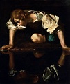 Narcissus-Caravaggio (1594-96) Narcissus is a painting by the Italian ...
