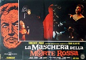 "LA MASCHERA DELLA MORTE ROSSA" MOVIE POSTER - "THE MASQUE OF THE RED ...