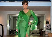 Kris Jenner Is A Green Goddess In Diane Von Furstenberg | Celebrity Insider