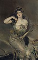 Giovanni Boldini (Italian, 1842-1931) , Portrait of Madame Arnold ...