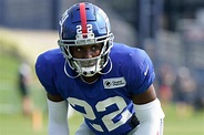 Giants' Adoree' Jackson carted off field after practice