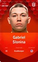 Rare card of Gabriel Slonina - 2021 - Sorare