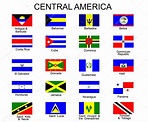 List of all flags of Central America — Stock Vector © jelen80 #1930157