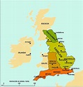 Mapa Da Inglaterra Antiga - SOLOLEARN
