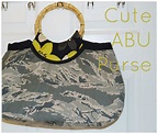 Over The Apple Tree: Military Wife Purse From ABU Shirt