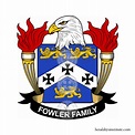 Fowler family heraldry, genealogy, Coat of arms and last name origin