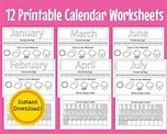 Calendar Activities Worksheet