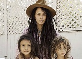 Lisa Bonet, with two of her three children | Lisa bonet, Jason momoa ...