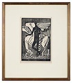 GERHARD MARCKS. Perseus und Pegasus. Holzschnitt aus 1935 ...