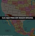 Mapa de México y Estados Unidos - Mapa de México