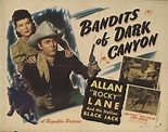 Bandits of Dark Canyon 1948 Original Movie Poster #FFF-26856 ...