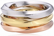 Calvin Klein Damen-Ring Edelstahl ck exclusiv Gr. 54 (17.2 ...