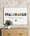 Personalised MEMORIES Photo Collage – Photo Memory Frame Gift | ABC Prints
