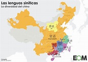 Las distintas lenguas de China - Mapas de El Orden Mundial - EOM