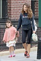 Keri Russell Takes Willa to School | Celeb Baby Laundry