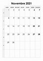 Calendario novembre 2021 – calendario.su