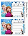 Frozen: Invitaciones para Imprimir Gratis. - Ideas y material gratis ...