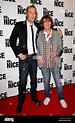 Rhys Ifans (left) and Howard Marks arriving for the Mr Nice UK Premiere ...