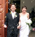 Claire Forlani and Dougray Scott marry | Celebrity bride, Italian ...