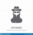 Spyware Icon. Trendy Spyware Logo Concept on White Background Fr Stock ...