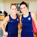 Christie Rampone and Ali Krieger. (Instagram) | Womens soccer, Women's ...