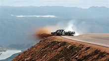 Ken Block goes mostly sideways yet reaches Pikes Peak in latest Climb...