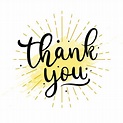 Thank You Lettering Typography 182452 Vector Art at Vecteezy