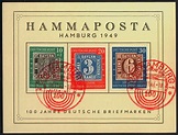 Bundesrepublik Deutschland 1949 '100 Jahre Dt. Briefmarke' auf ...