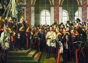 Die Proklamierung des deutschen Kaiserreichs (18. Januar 1871) - Otto ...