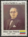 COLOMBIA C756, ALFONSO LOPEZ PUMAREJO. MNH. (365) / HipStamp