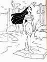 Disney Princess Pocahontas Coloring Pages