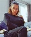 Corrie's Georgia May Foote flashes boobs in tiny swimsuit slashed to ...