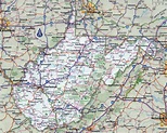 Large Detailed Map Of West Virginia | Virginia Map
