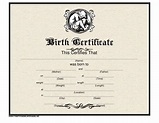 15 Birth Certificate Templates (Word & PDF) - Template Lab