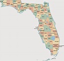 Maps of Florida Counties - Free Printable Maps